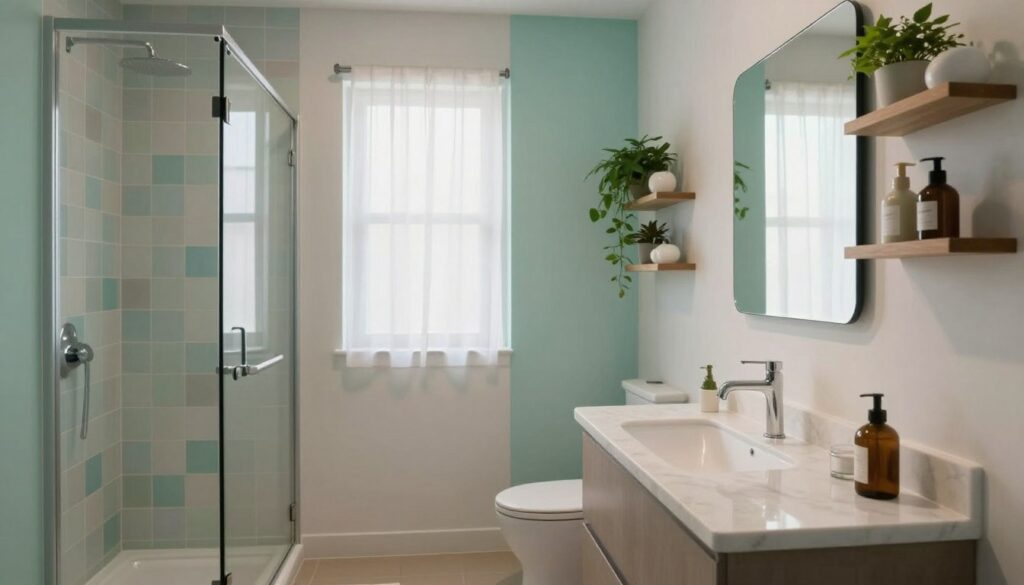 creative small bathroom designs