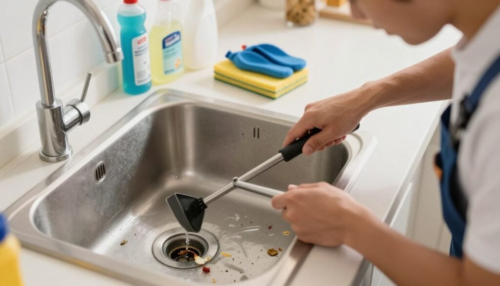 how to unclog a drain without chemicals