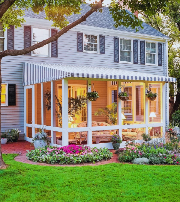 screen porch ideas on a budget